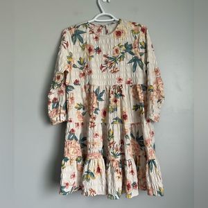 Zara Floral Long Sleeves Dress